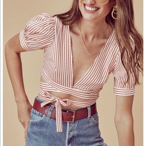 For Love and Lemons Selma Top ( free bottom)